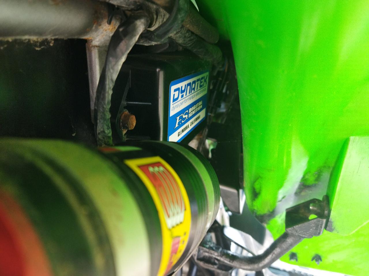 Kawasaki KFX 700 sospensioni ELKA a gas
