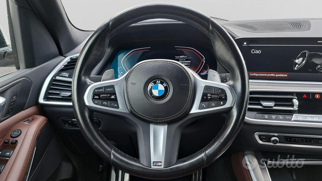 BMW X5 xDrive25 M Sport-CERCHI 21"/INTERNI TABACC