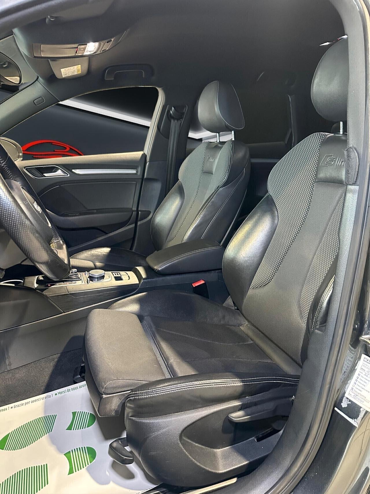 Audi A3 SPB 2.0 tdi quattro 184cv s-tronic S-LINE