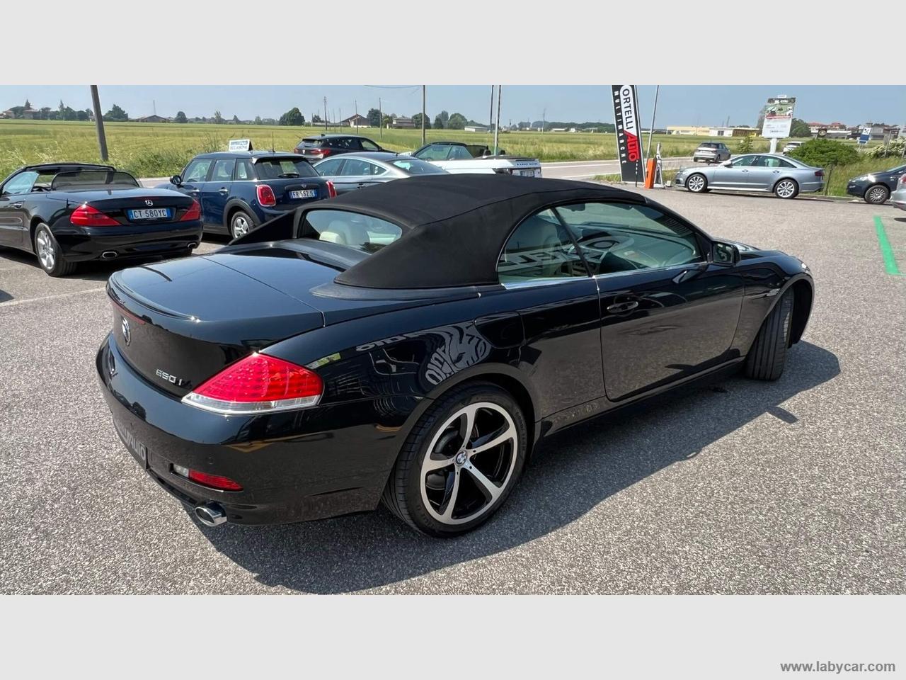 BMW 650i Cabrio 367CV 8 CILINDRI DA COLLEZIONE