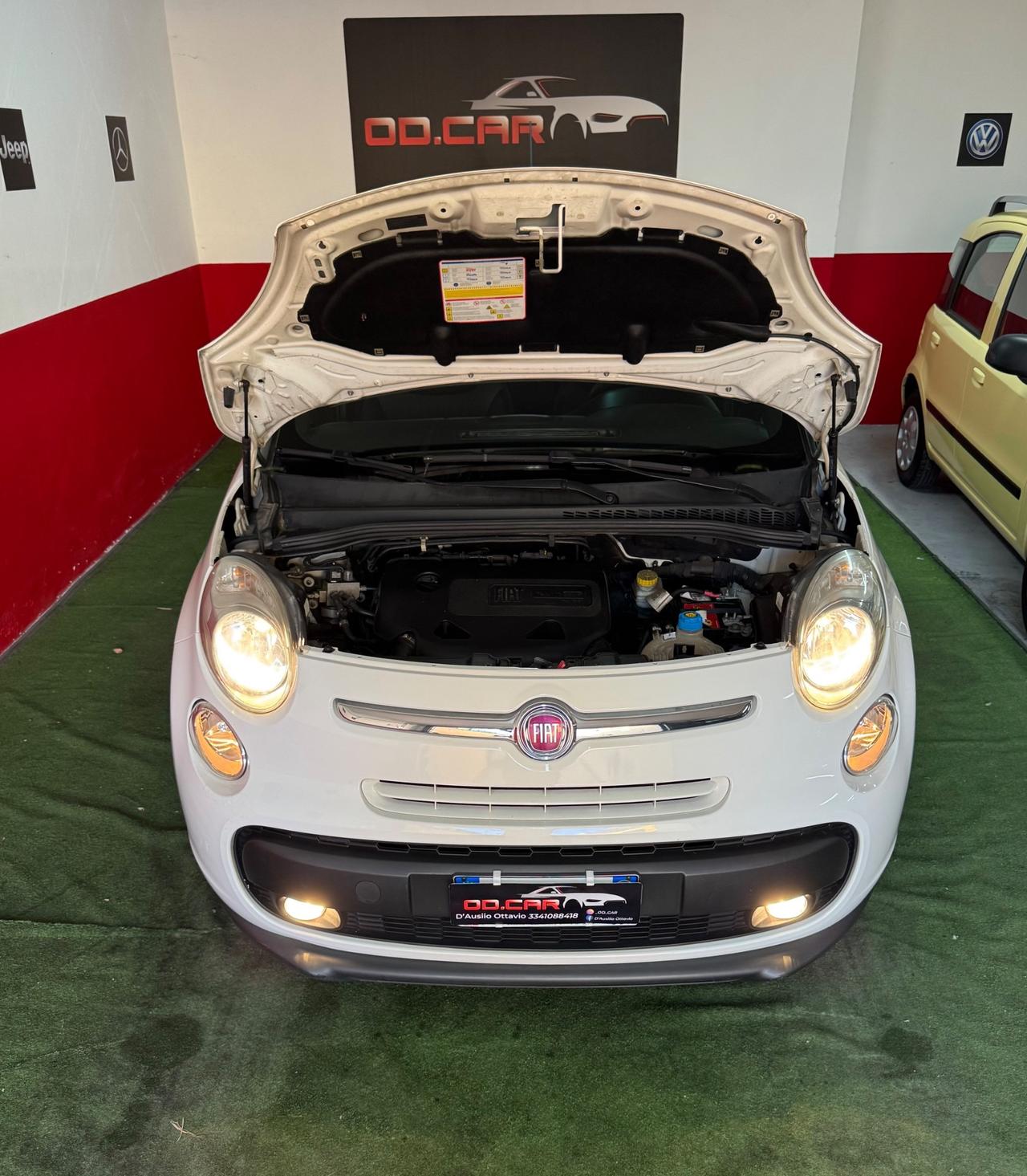 FIAT 500 L, 90000 CHILOMETRI, 2016,TETTO PELLE NAVIGATORE