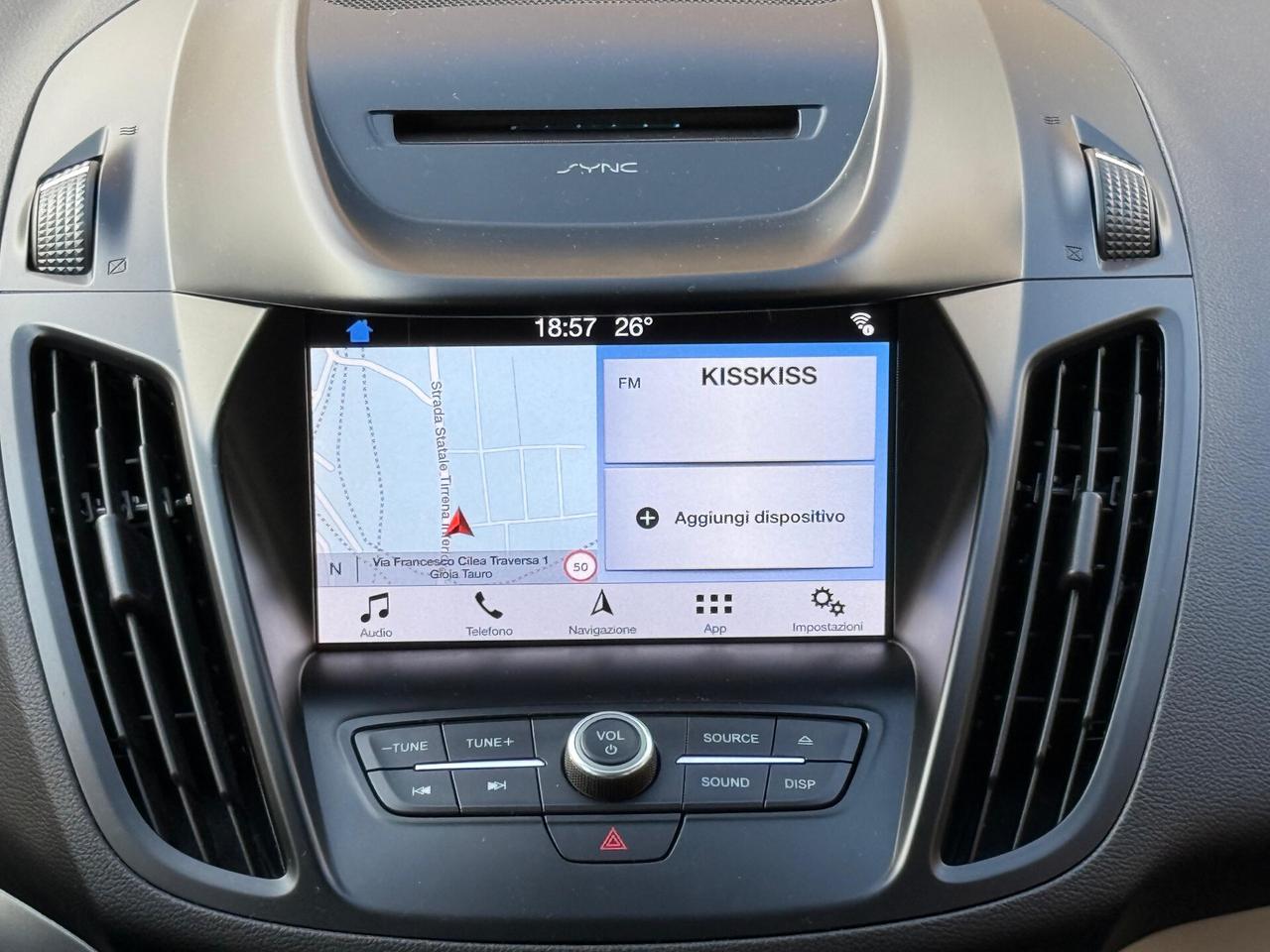 Ford Kuga 2.0 TDCI 120cv MANUALE -12/2019- KM 90.000