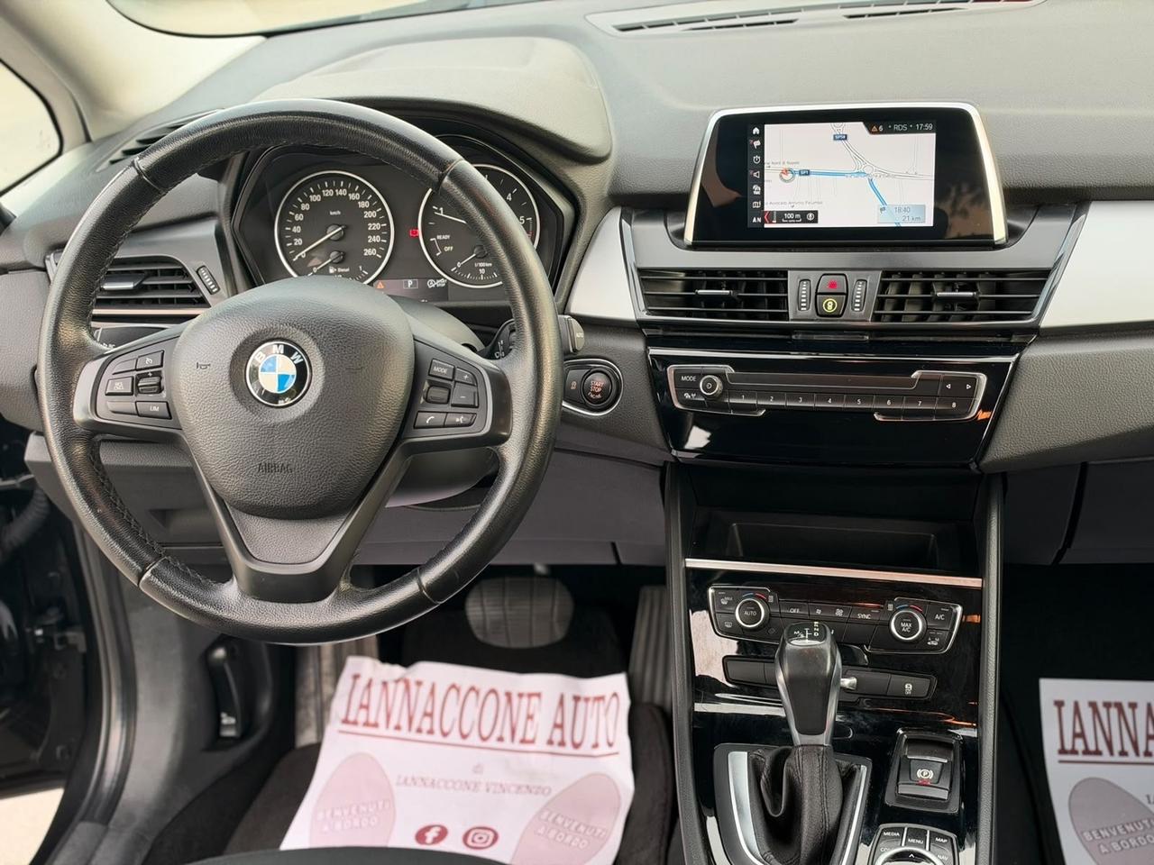 Bmw 218d gran tourer luxury 2018 automatica