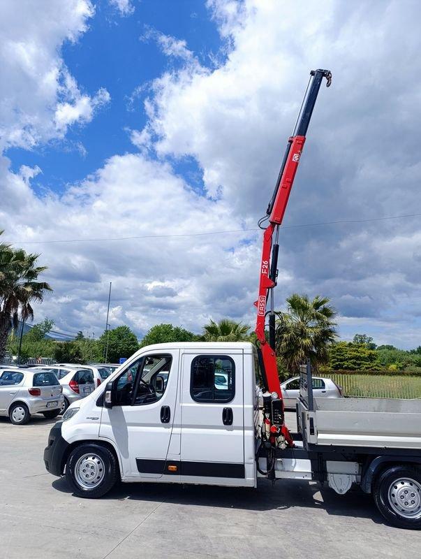 FIAT Ducato 2.3 MJT 130CV MAXI DOPIA CABINA CON GRU