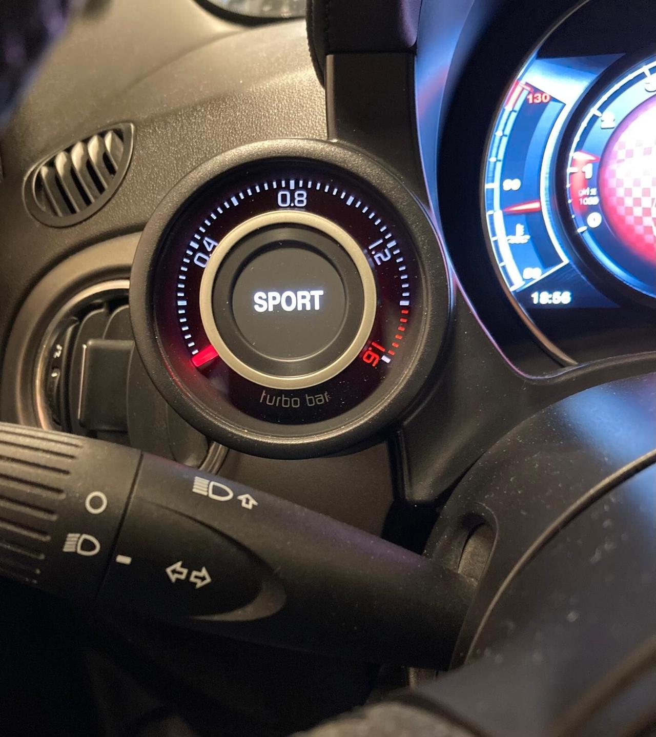 ABARTH 595 PISTA - MANUALE - KM ORIGINALI