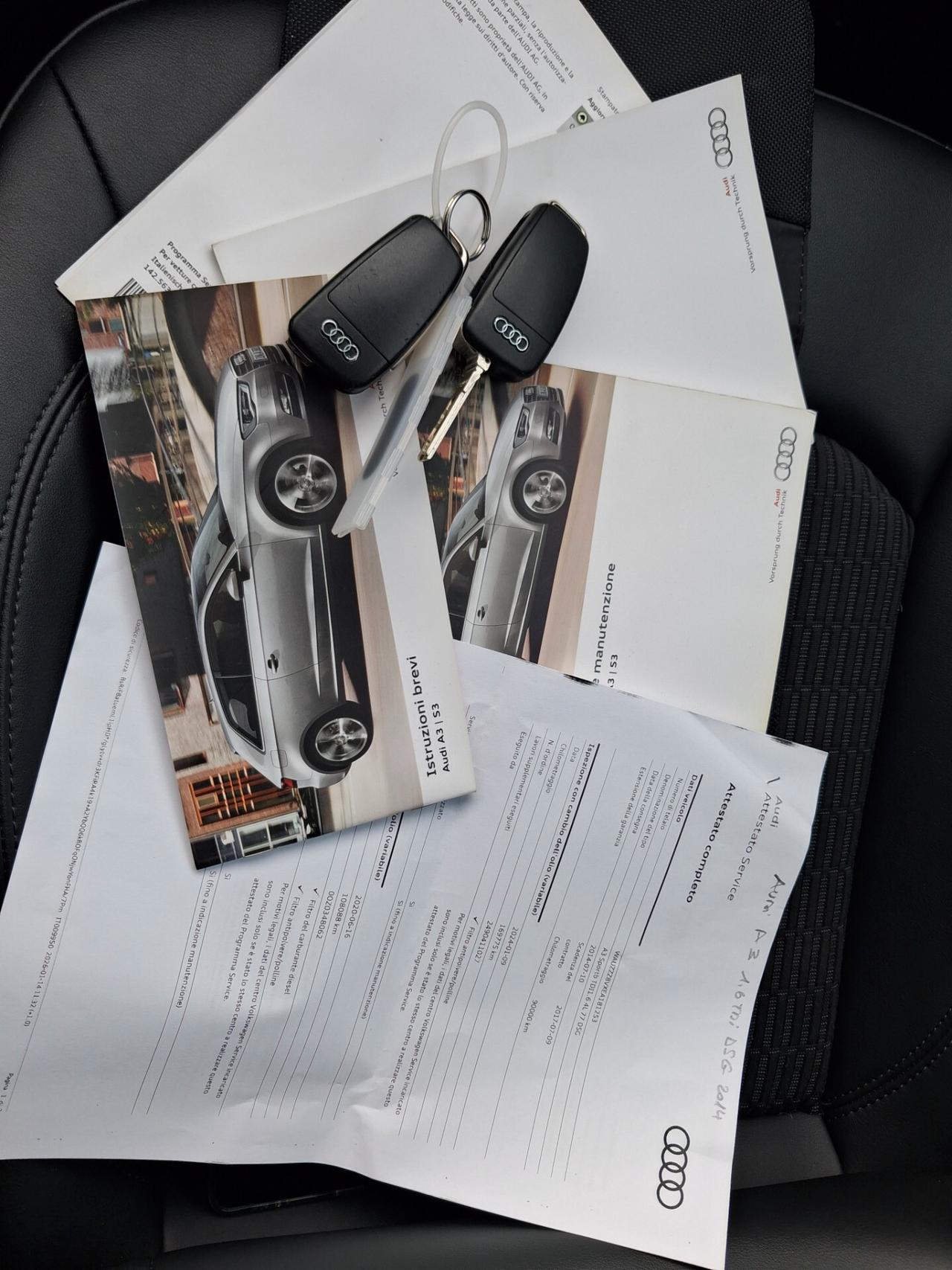 Audi A3 2.0 TDI 150 CV clean diesel S tronic Ambition