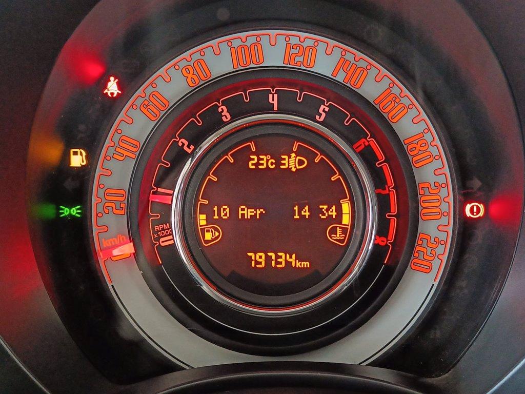 FIAT 500c 1.2 lounge 69cv del 2017