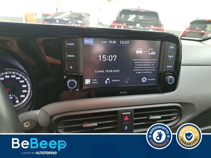 Hyundai i10 1.0 MPI TECH CONNECT PACK