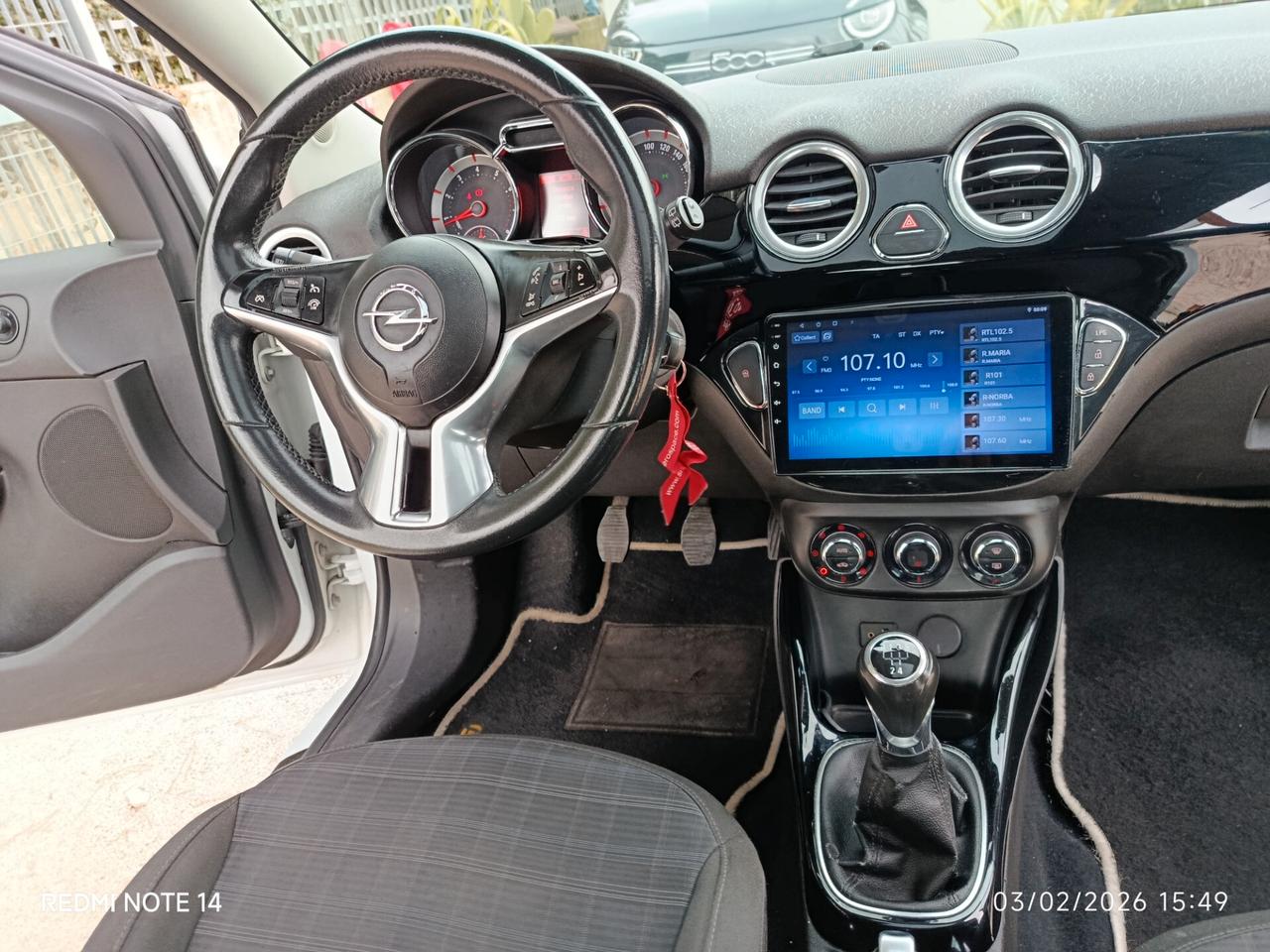 Opel Adam 1.4 87 CV GPL Tech White/Black Link