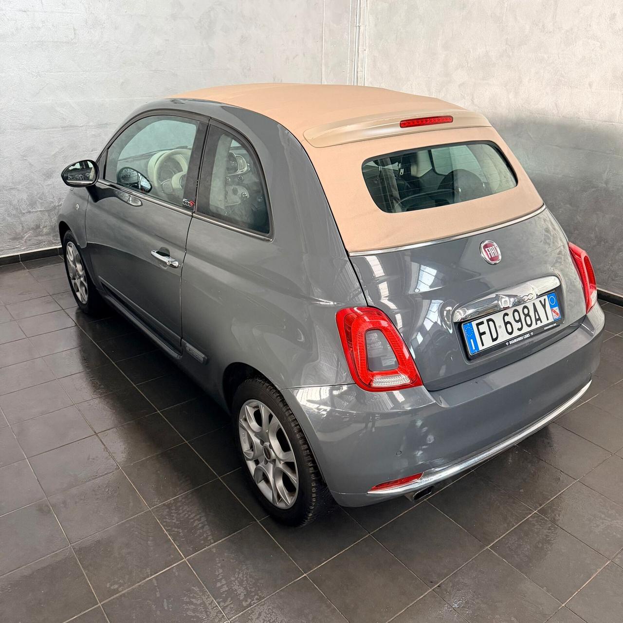 Fiat 500 C 0.9 BENZINA LOUNGE FULL OPTIONALS AUTOMATICA NEOPATENTATI