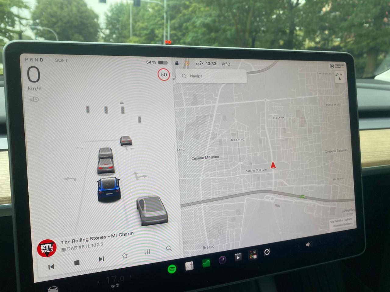 Tesla Model Y RWD Gancio Traino