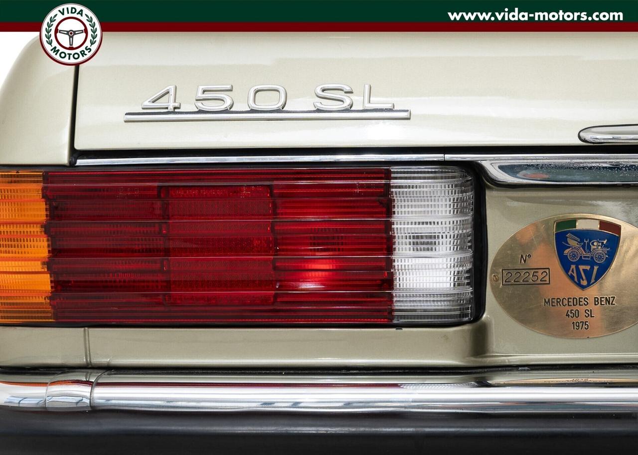 MERCEDES-BENZ 450 SL R107 * ASI ORO * HARD TOP * I
