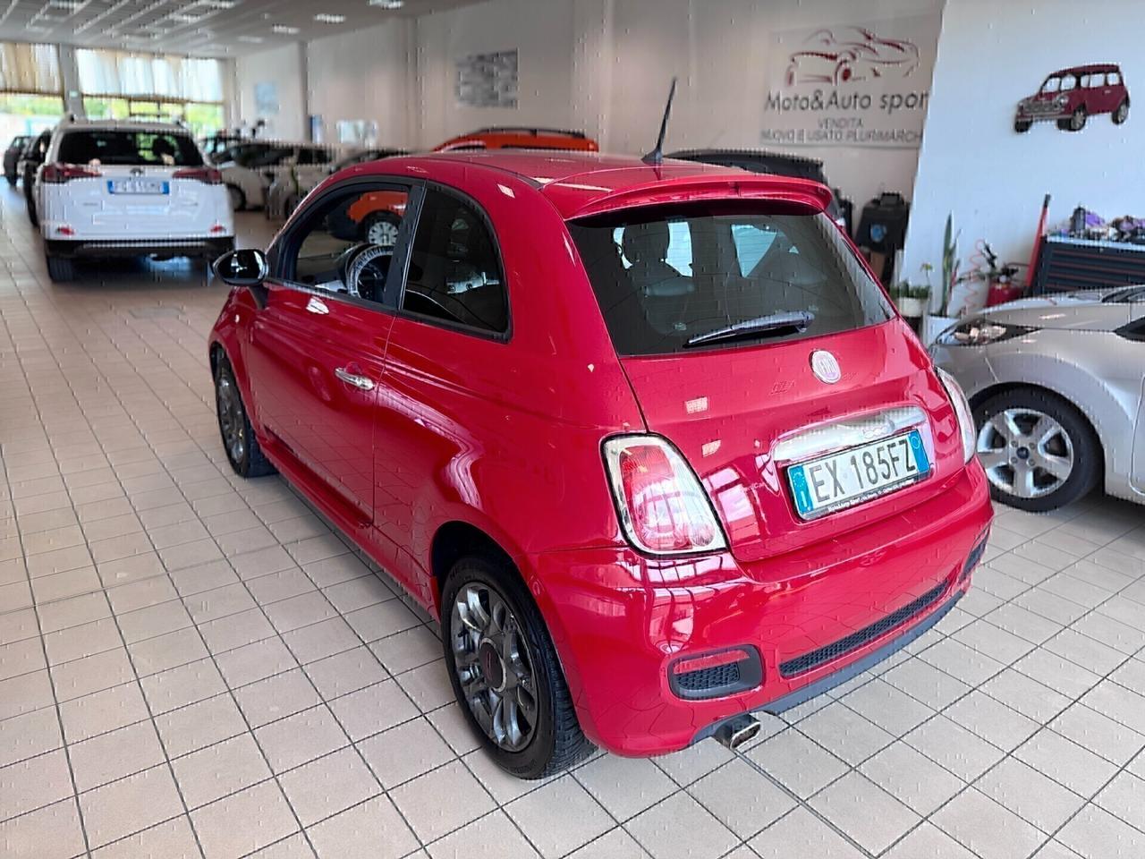 Fiat 500 SPORT ROSSA PROMO 24 MESI GARANZIA COMPLETA