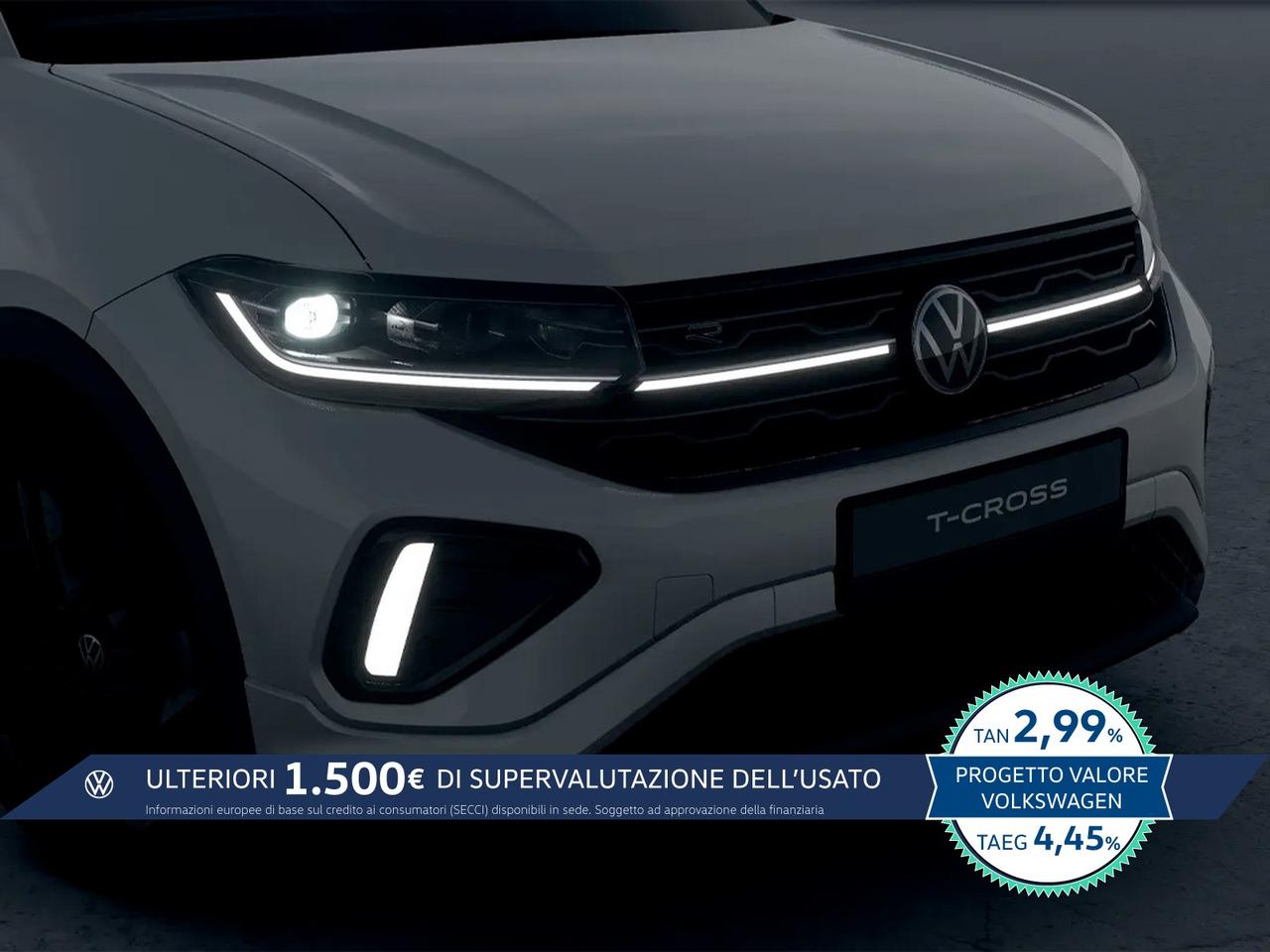 Volkswagen T-Cross 1.0 tsi r-line plus 115cv dsg