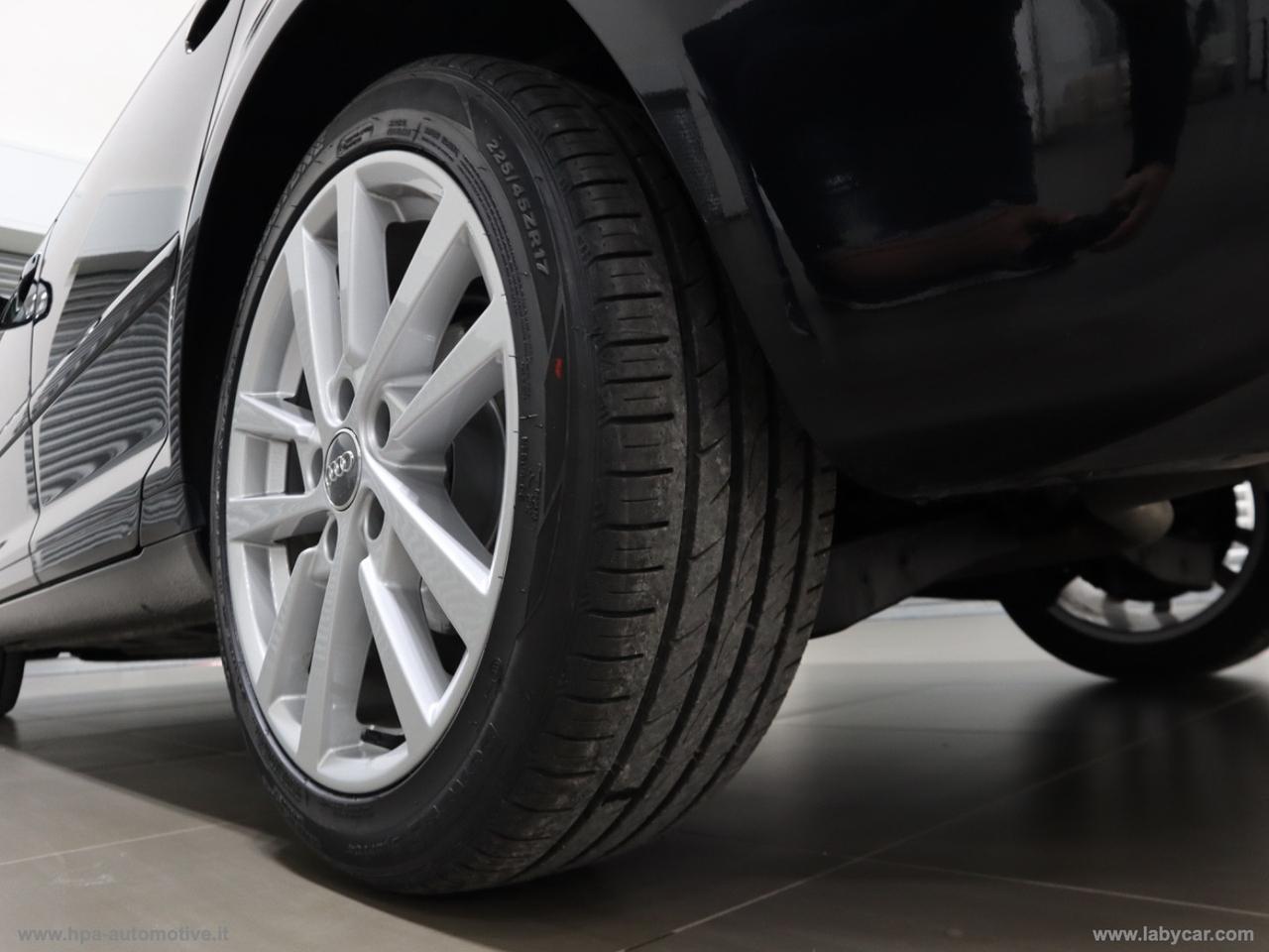 AUDI A3 SPORTBACK 1.6 TDI 105CV BI XENON LED SENSORI CERCHI 17