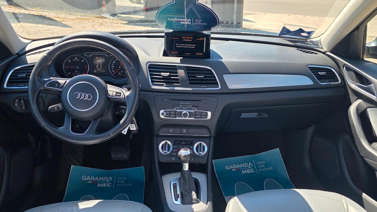 Audi Q3 2.0 TDI 140cv - Quattro TETTO PELLE