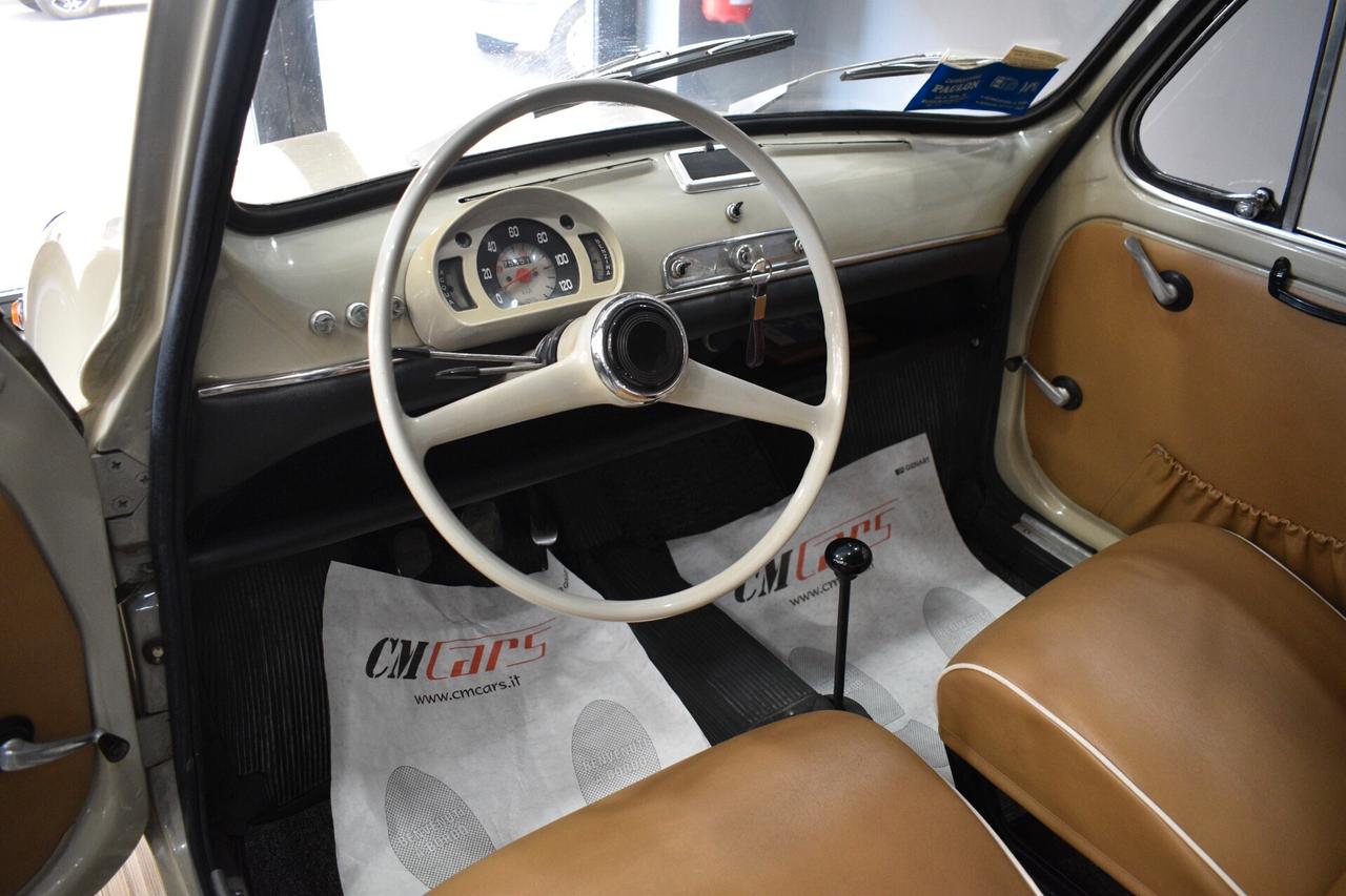 Fiat 600 D III Serie - Libretto e Targhe originali