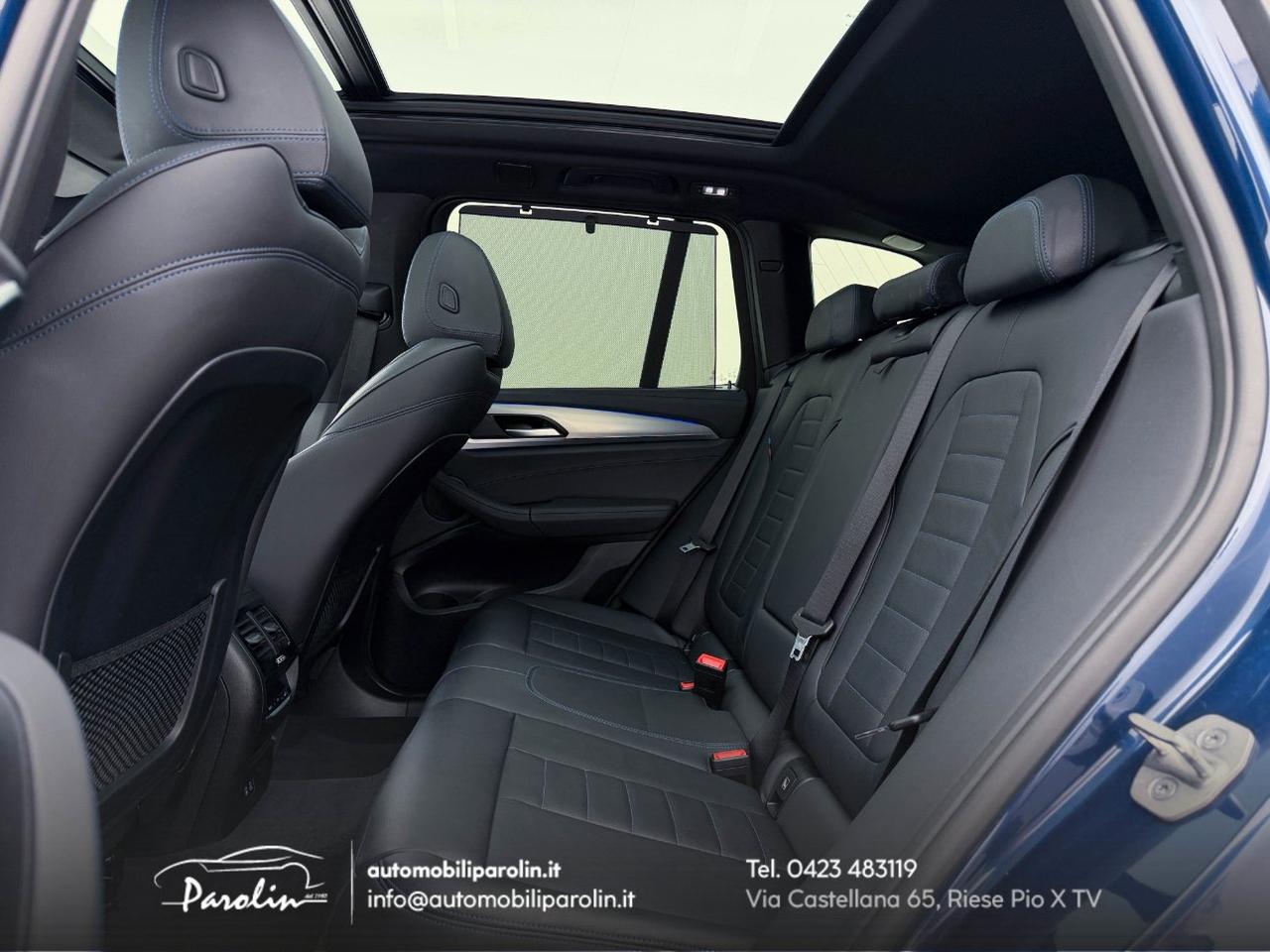 BMW X3 xDrive30d mhev 48V MSport Tetto-Pelle-ACC-360°