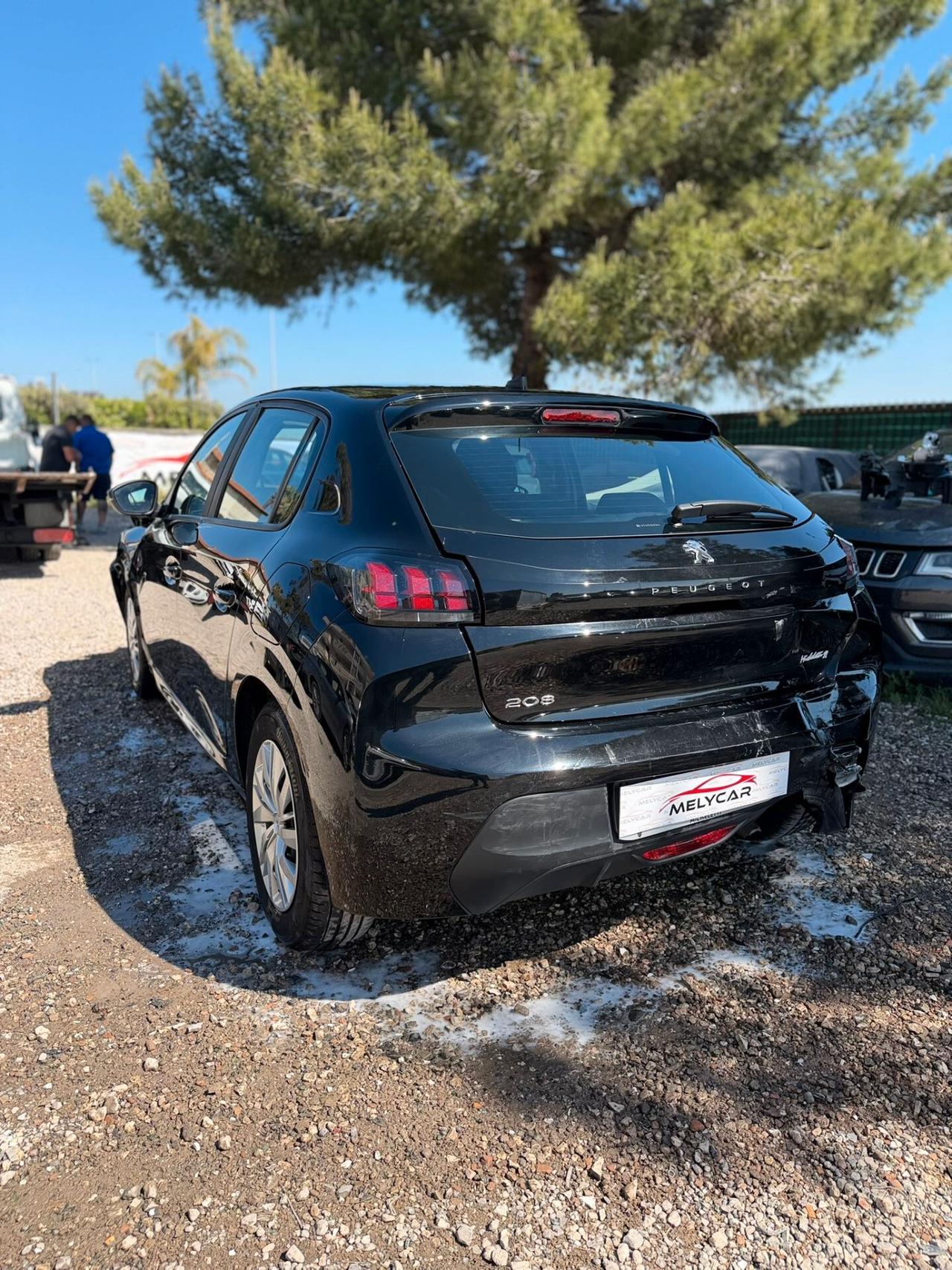 Peugeot 208 PureTech 75 Stop&Start 5 porte Active Sinistrato Incidentata