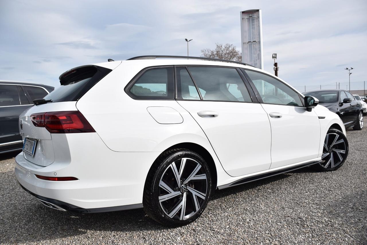Volkswagen Golf VIII SW GANCIO TETTO 2.0TDI 150CV AUT., DSG R-Line FULL