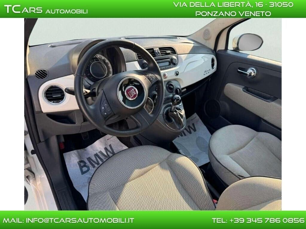 FIAT 500 1.2 BENZINA - TETTO PANORAMICO