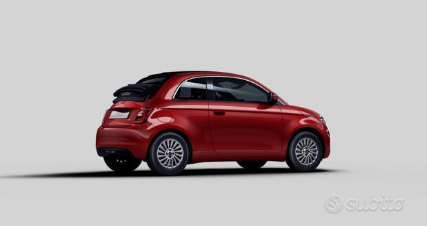 FIAT 500 Cabrio Red 23,65 kWh 190km