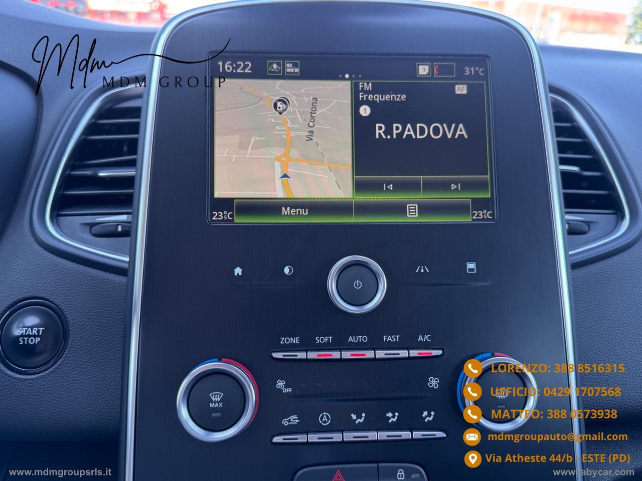 RENAULT Scénic Blue dCi 120 CV EDC Intens 7 POSTI