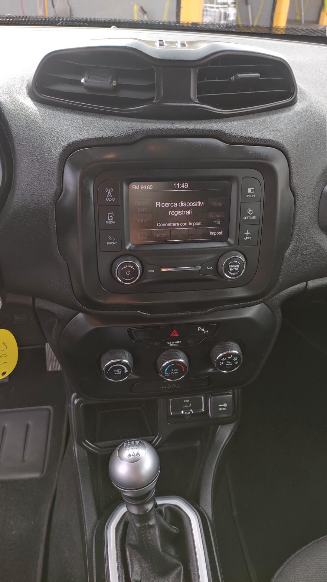Jeep Renegade 1.4 T-Jet 120 CV GPL NEOPATENTATI - 2018