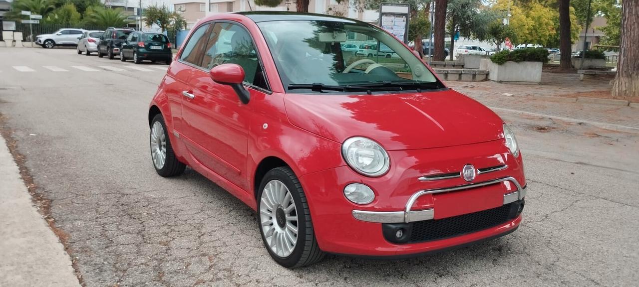 Fiat 500 1.2 12/11 Rosso pastello