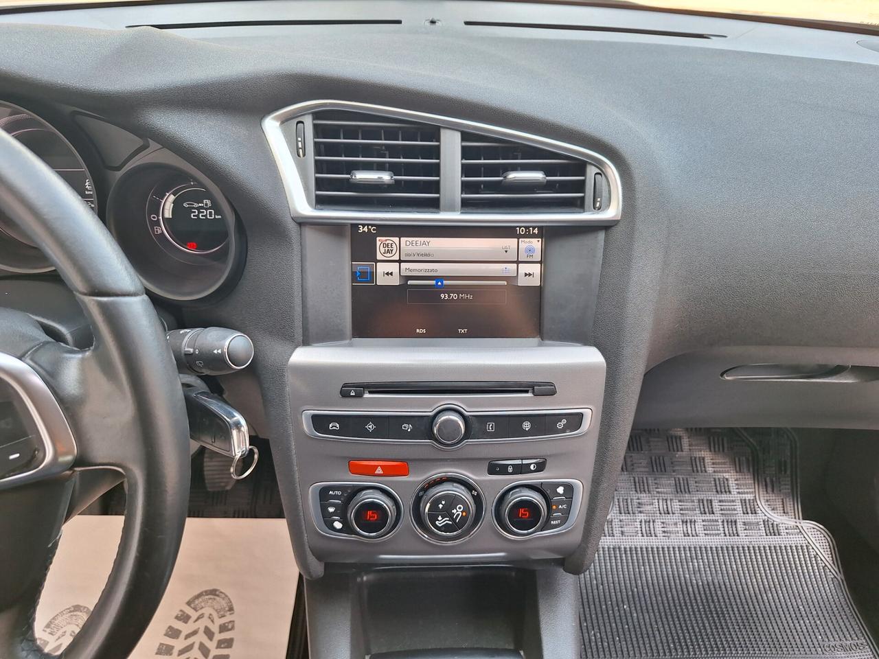 Citroen C4 1.6 hdi 100 cv BERLINA PERFETTA 2017