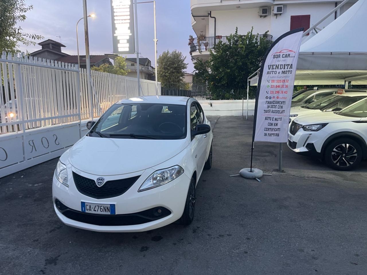Lancia Ypsilon 1.2 69 CV 5 porte S&S Gold KM 78.000 CERTIFICATI!