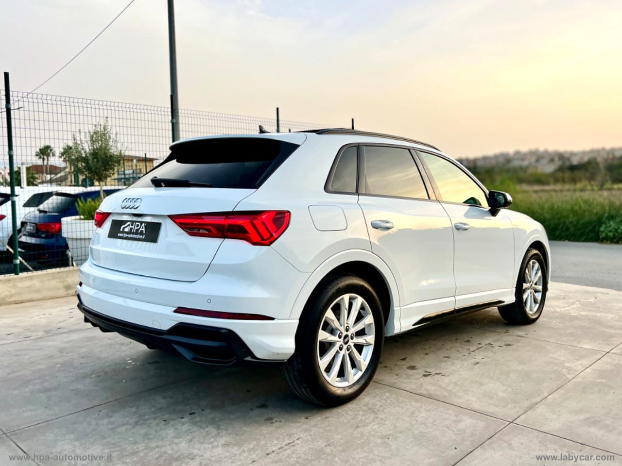 AUDI Q3 2.0TDI S-line TETTO LED MATRIX PELLE RETROCAMERA