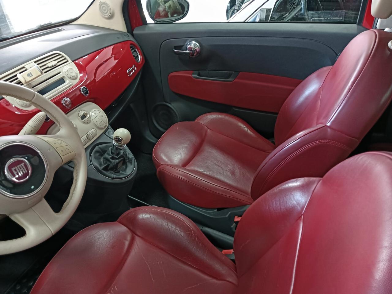 Fiat 500 1.2 Cult Int.PELLE / Tetto panoramico EURO 5 A