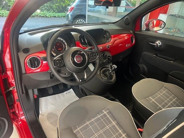 FIAT 500 1.0 HYBRID 70CV LOUNGE PARI AL NUOVO SOLO 31.000KM OK NEO PATENTATI