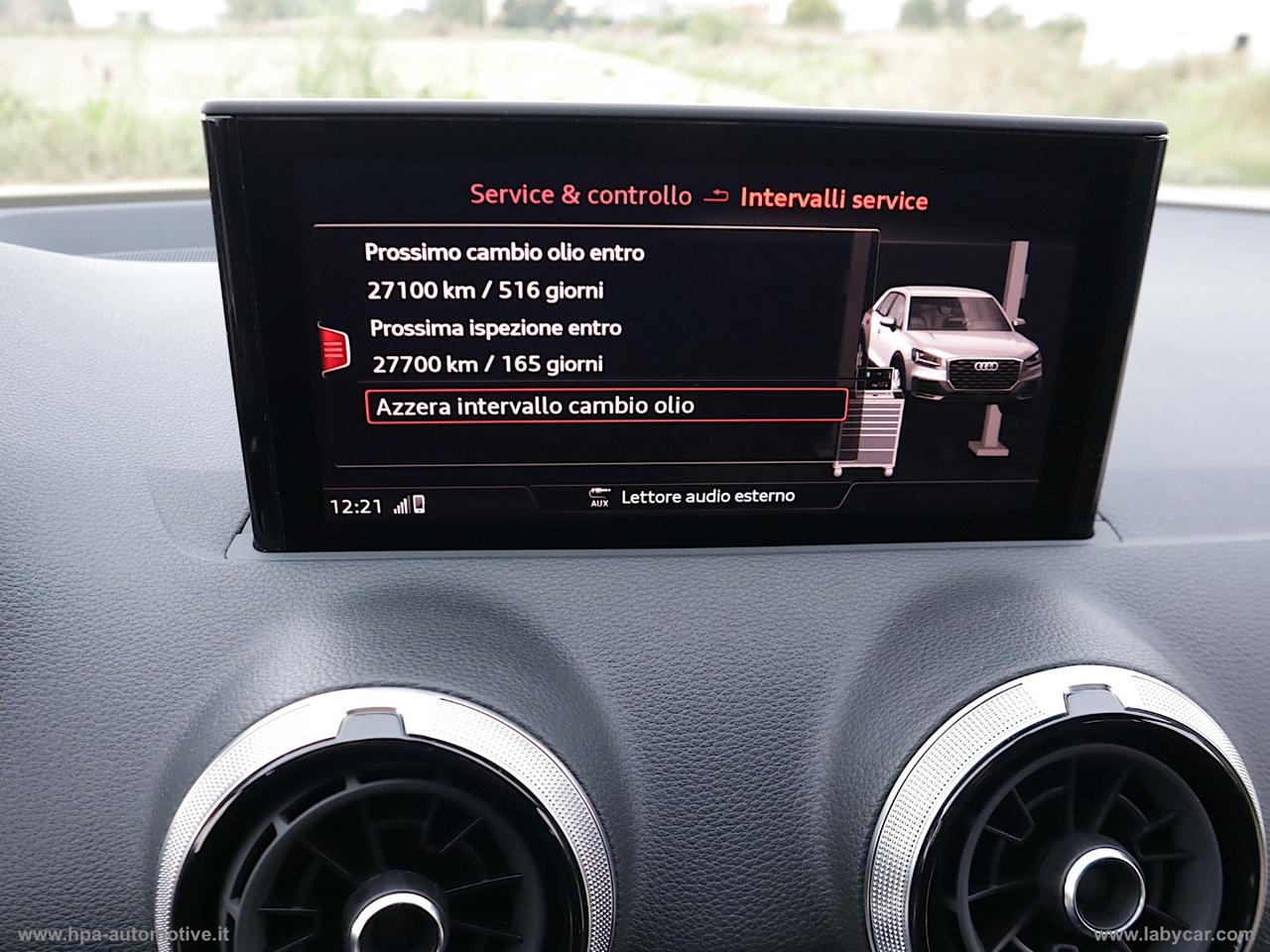 AUDI Q2 1.0TFSI 30 110CV S-line NAVI CARPLAY LED PELLE