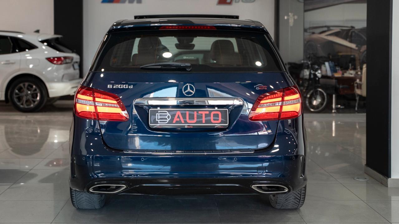 Mercedes-benz B 200 D PREMIUM PLUS AMG TETTO PACK LUCI PELLE XENO NAVI