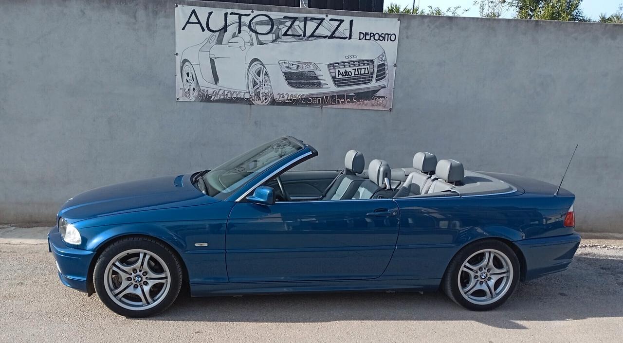 BMW 320 cabrio 170cv (2.2 6 cilindri) M originale