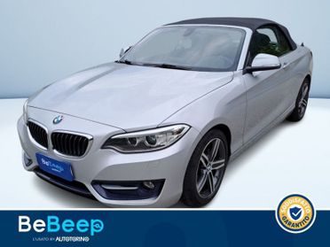 BMW Serie 2 Cabrio 218D CABRIO SPORT AUTO