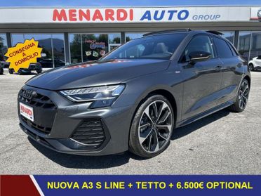 Audi A3 SPB 35 TFSI MHEV S tronic S line edition S-LINE