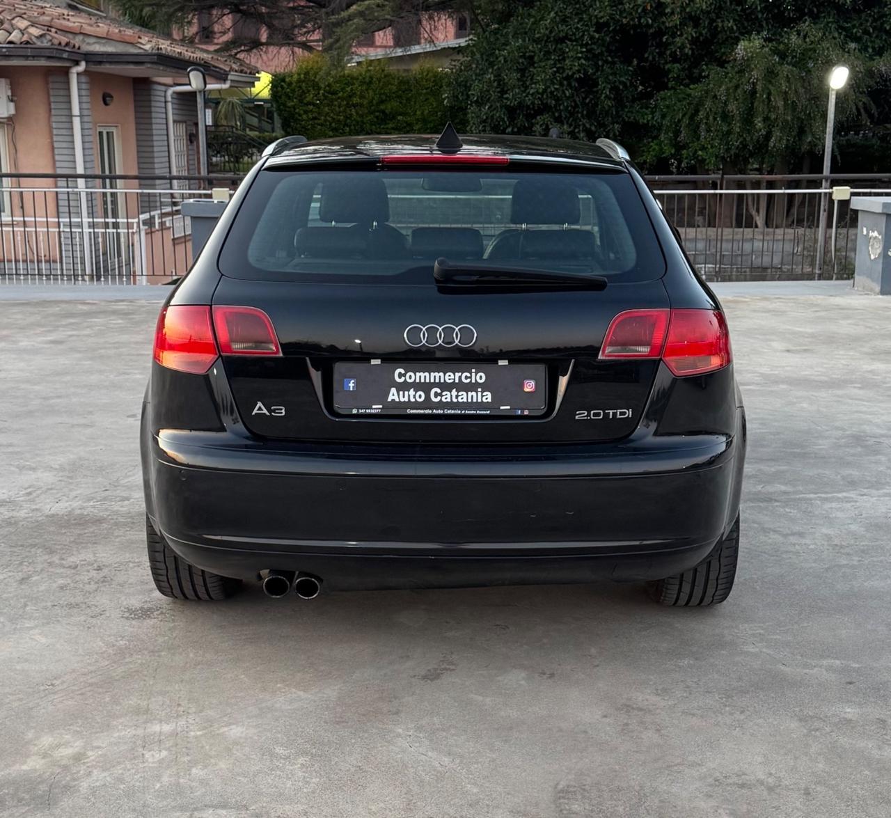 Audi A3 Sportback 2.0 TDI CAMBIO AUTOMATICO