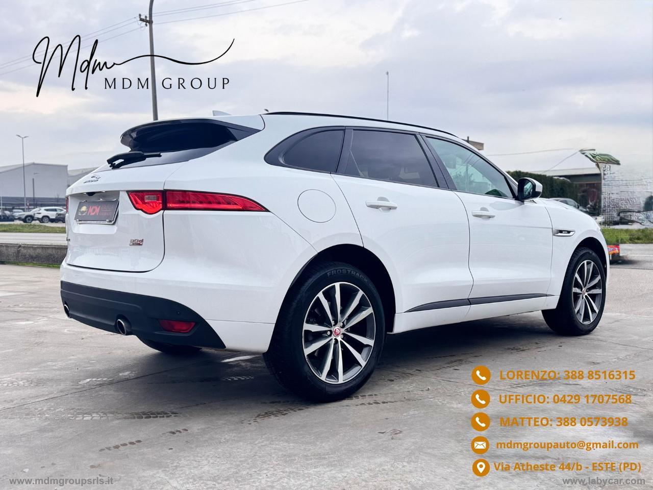 JAGUAR F-Pace 3.0 D V6 300 CV AWD aut. R-Sport