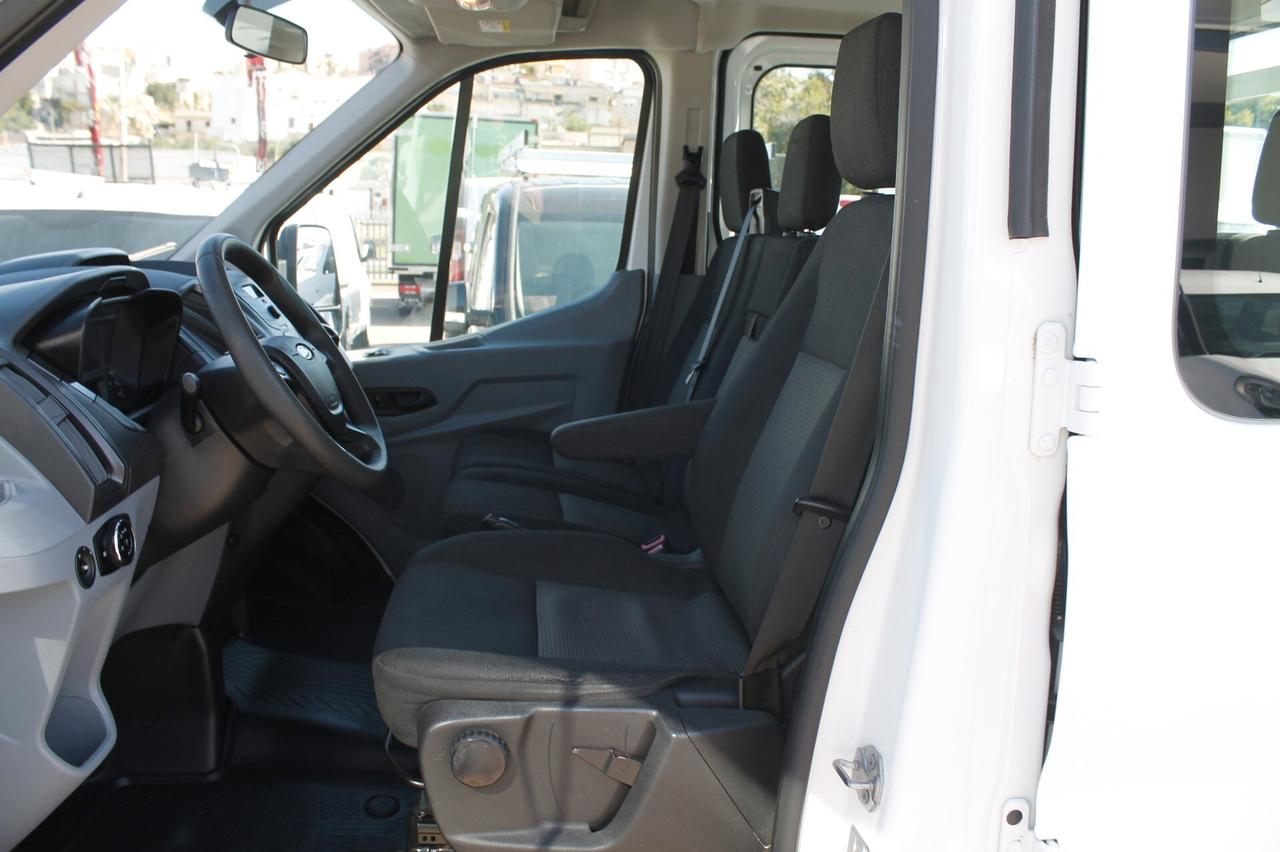 FORD TRANSIT 2.0 TDCI 130 CV DOPPIA CABINA CASSONE DA 4.30 MT