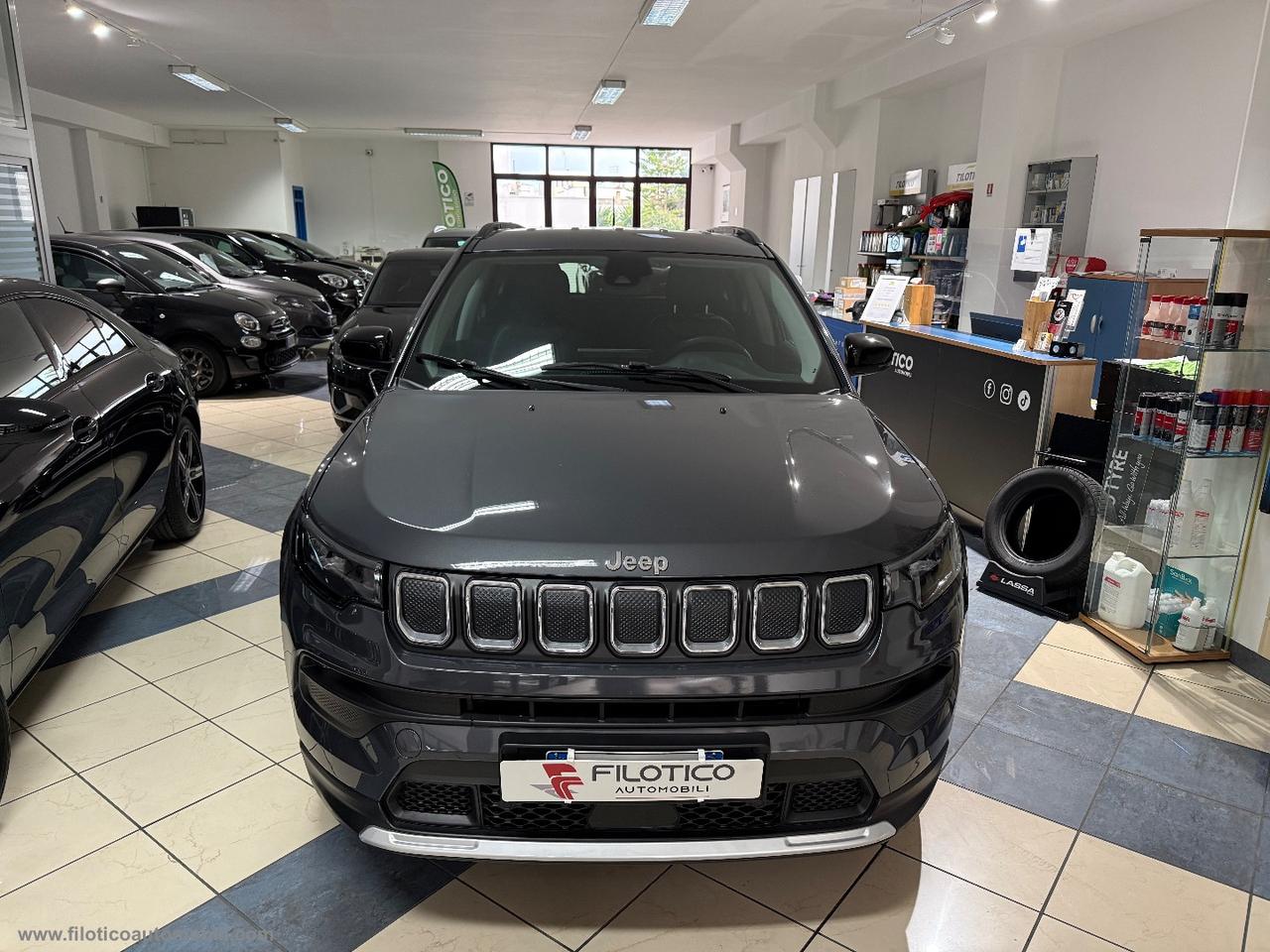JEEP Compass 1.6 Mjt II 2WD Limited 130CV PROIETTORI LED - CARPLEY