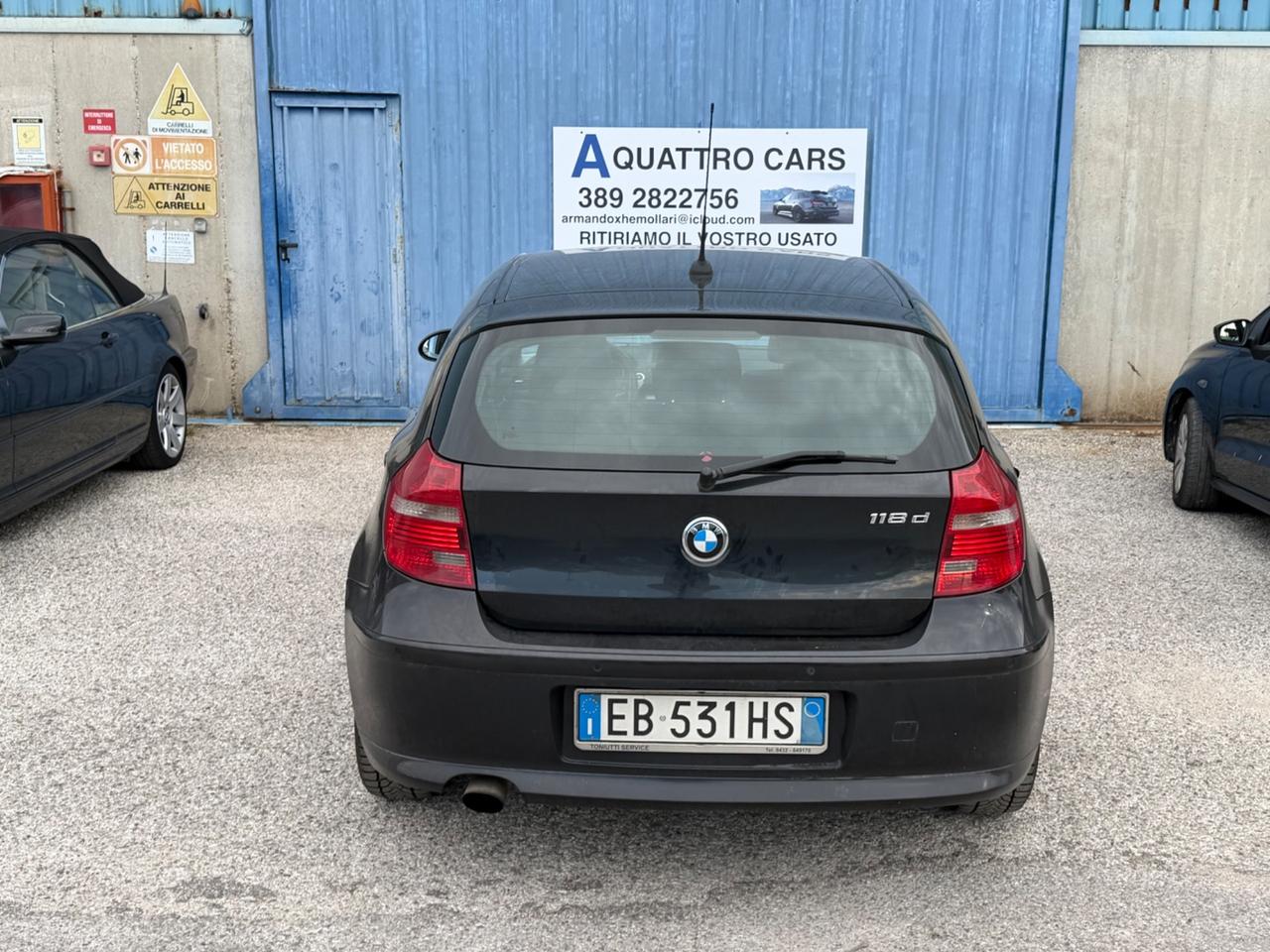 Bmw 118 120d cat 5 porte Futura DPF