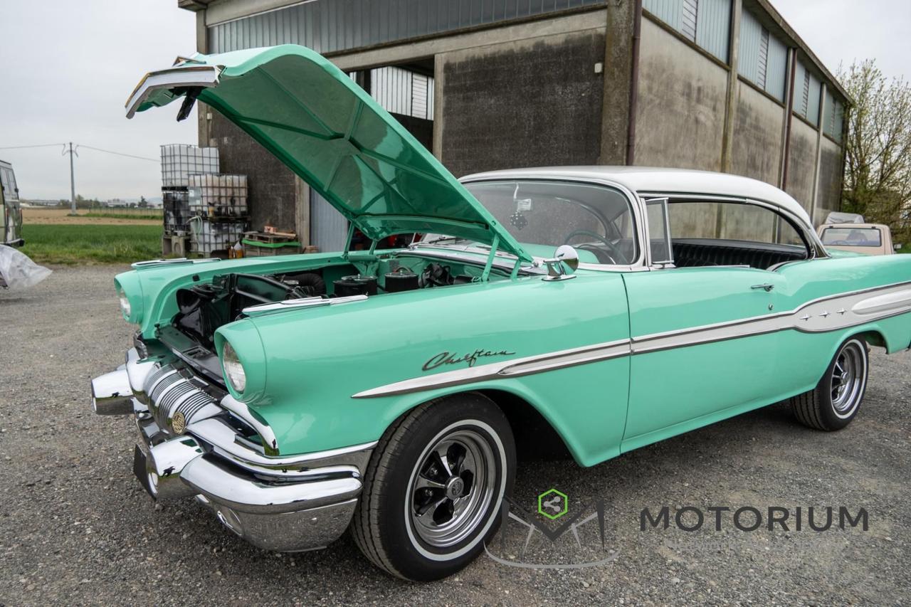 PONTIAC CHIEFTAIN 5.7 V8 - 2 DOOR HARDTOP 1957 - RESTAURO TOTALE