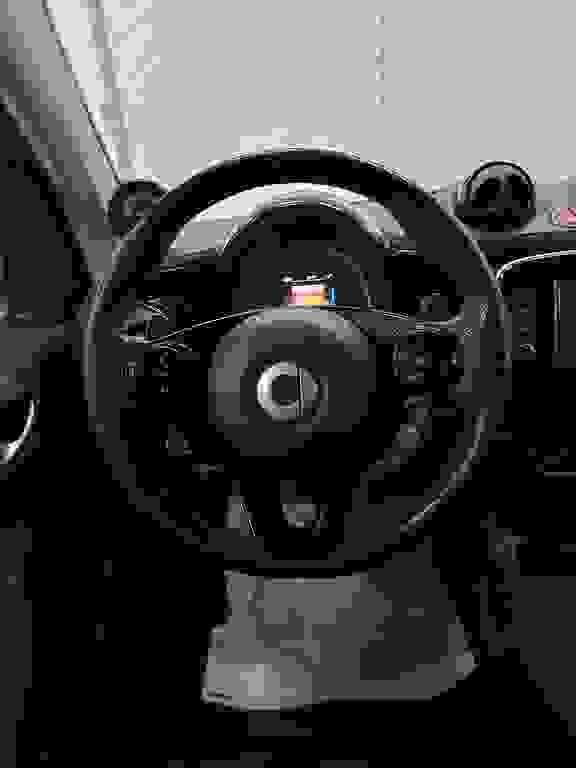 Smart fortwo coupe 0.9 Turbo Parisblue Brabus Style twinamic