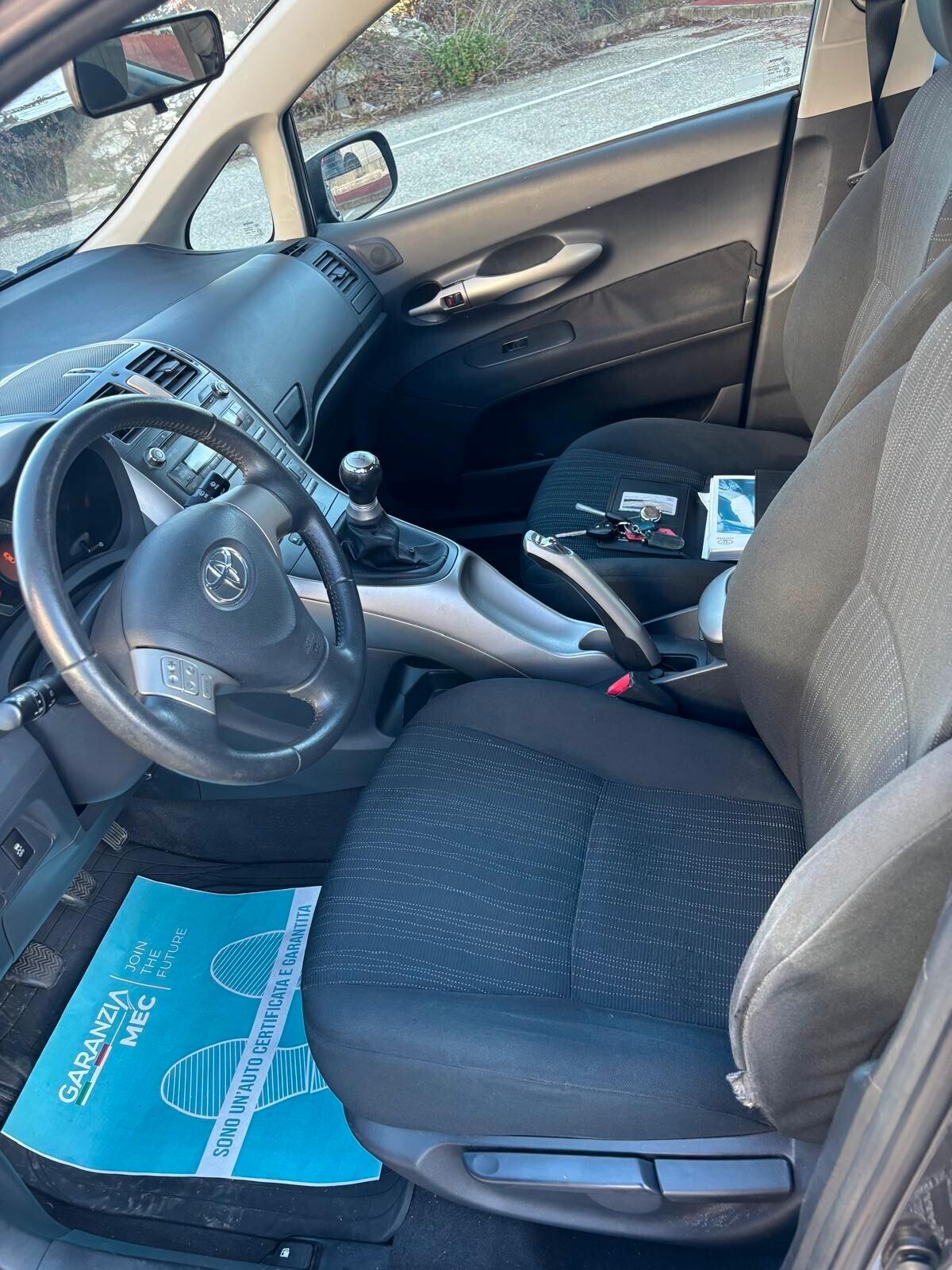 Toyota Auris 1.4 5 porte Sol SOLI 99000 KM UNICO PROPRIETARIO