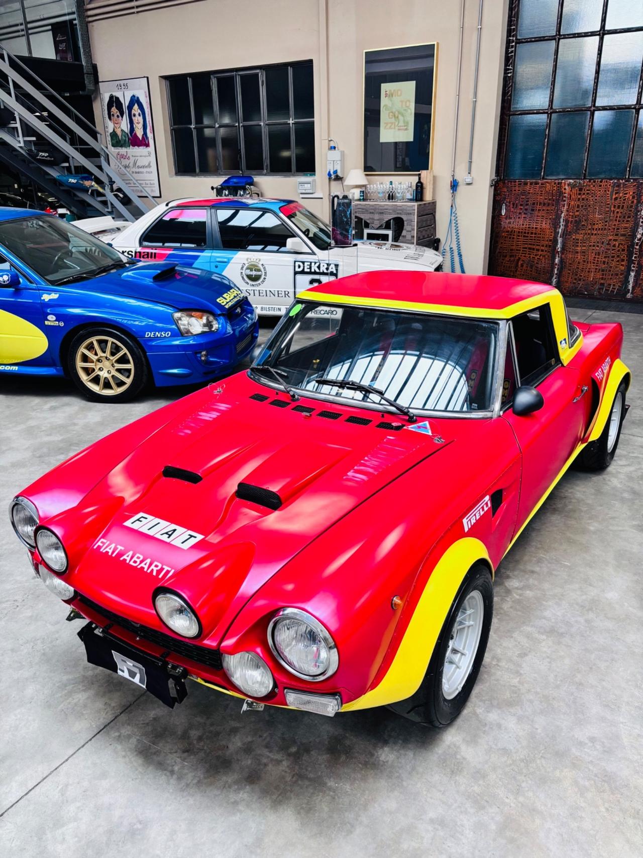 Abarth 124 Rally gruppo 4 (CSA) - 1975 Documenti d'Epoca Originali Raro Esemplare