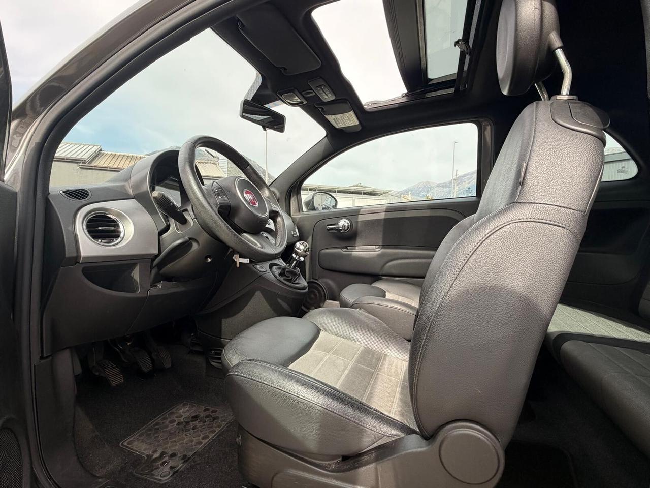 Fiat 500 SPORT TETTO APRIBILE PELLE 2012