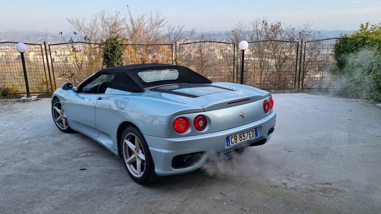 Ferrari 360 Spider F1 asi prima vernice book sempre italiana